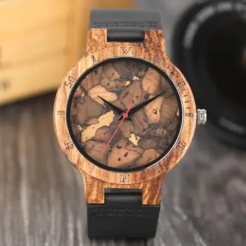Watch Men Broken Leaf Round Dial Artificial Leather Strap Simple Retro Unnumbered Analog Wood Quartz Watch часы мужские
Watch Men Broken Leaf Round Dial Artificial Leather Strap Simple Retro Unnumbered Analog Wood Quartz Watch часы мужские