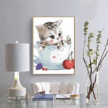 Kitten Paintings By Numbers DIY Pictures Oil Coloring By Numbers Linen Drawing By Numbers Canvas Decor New Arrivals
Kitten Paintings By Numbers DIY Pictures Oil Coloring By Numbers Linen Drawing By Numbers Canvas Decor New Arrivals