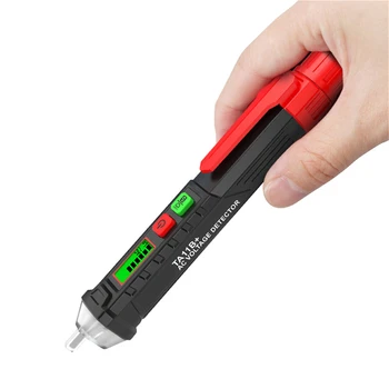 AC/DC 12-1000V Non-contact Voltage Tester Compact Pen LCD Electric Voltage Detector Digital Display Test Pencil
AC/DC 12-1000V Non-contact Voltage Tester Compact Pen LCD Electric Voltage Detector Digital Display Test Pencil