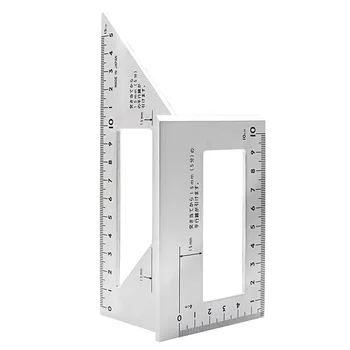 Aluminum Alloy woodworking Multifunctional Square 45 degrees 90 degrees gauge Angle Protractor Over the ruler
Aluminum Alloy woodworking Multifunctional Square 45 degrees 90 degrees gauge Angle Protractor Over the ruler
