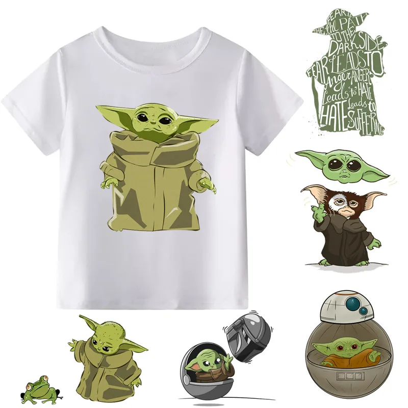 2019 Children STAR WARS Baby Yoda Print Cartoon T-shirt Boys Girls Funny Short Sleeve T Shirt Kids Clothes
2019 Children STAR WARS Baby Yoda Print Cartoon T-shirt Boys Girls Funny Short Sleeve T Shirt Kids Clothes