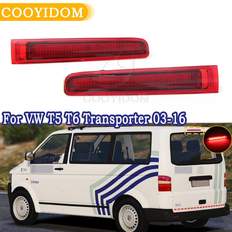 COOYIDOM Auto Level Rear Brake Light Barn Door Car Third Brake Light High Mount Stop Lamp for VW T5 T6 for Transporter 2003-2016
COOYIDOM Auto Level Rear Brake Light Barn Door Car Third Brake Light High Mount Stop Lamp for VW T5 T6 for Transporter 2003-2016
