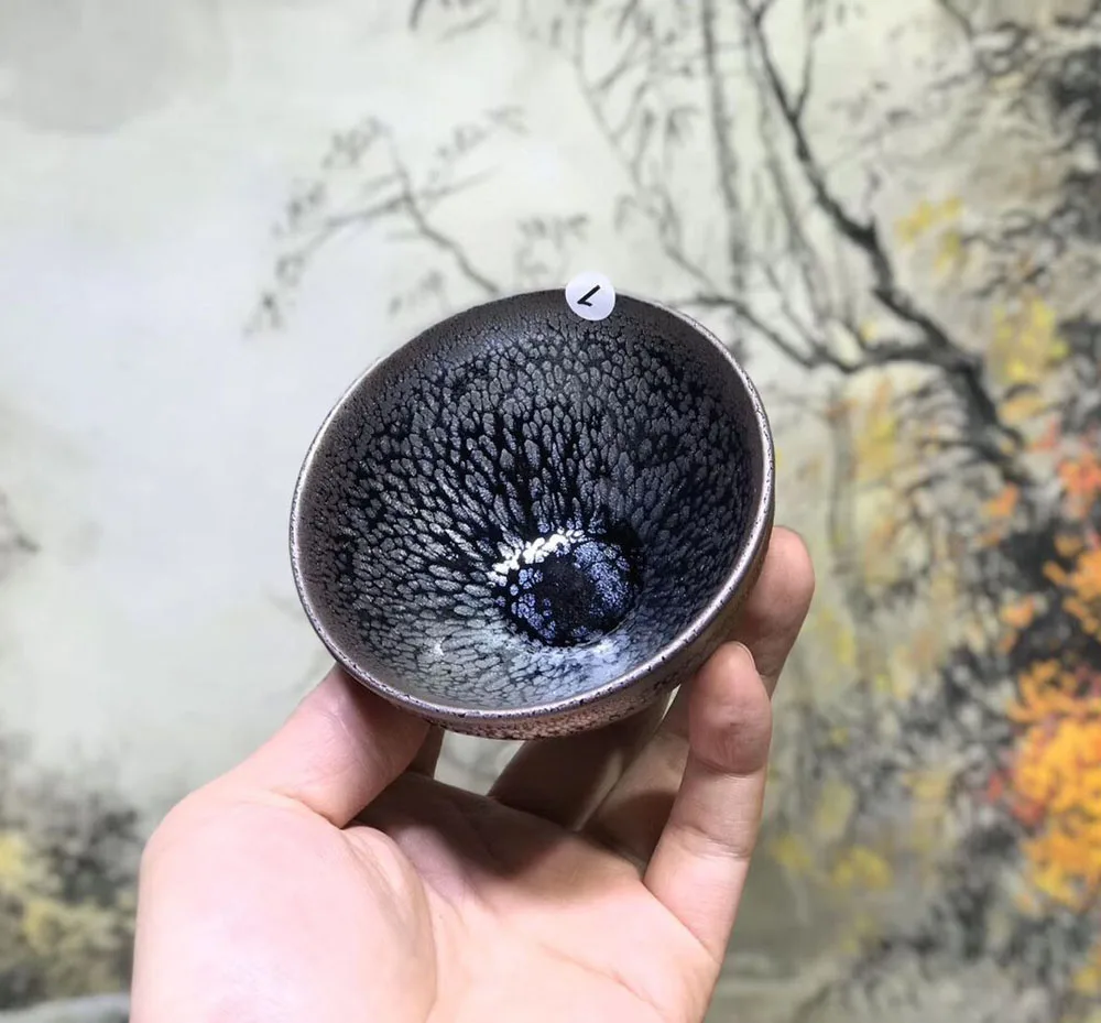 Китайская чайная чашка JIANZHAN, винтажная чашка Yuteki Tenmoku от Great Potter Guowei Lu, фарфоровая чайная чашка, набор, керамический чайник, подарок из Китая
Китайская чайная чашка JIANZHAN, винтажная чашка Yuteki Tenmoku от Great Potter Guowei Lu, фарфоровая чайная чашка, набор, керамический чайник, подарок из Китая