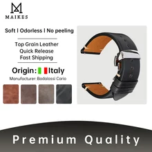MAIKES Quick Release Watch Strap Butterfly Clasp Cow Leather Made in Tuscany Italy Accessories Bracelet Watch band
MAIKES Quick Release Watch Strap Butterfly Clasp Cow Leather Made in Tuscany Italy Accessories Bracelet Watch band