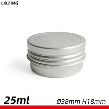 50pcs Portable 25g Small Tin Packing Box Refillable Containers 25ml Silver Round Aluminum Cosmetic Cream Sample Jar Storage
50pcs Portable 25g Small Tin Packing Box Refillable Containers 25ml Silver Round Aluminum Cosmetic Cream Sample Jar Storage