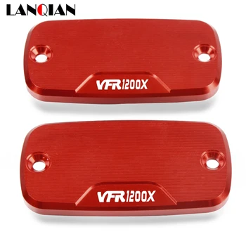 Motorcycle CNC Aluminum Front Brake Reservoir Cap & Clutch Fluid Reservoir Cap Cover moto For Honda VFR 1200X VFR1200X 2016
Motorcycle CNC Aluminum Front Brake Reservoir Cap & Clutch Fluid Reservoir Cap Cover moto For Honda VFR 1200X VFR1200X 2016