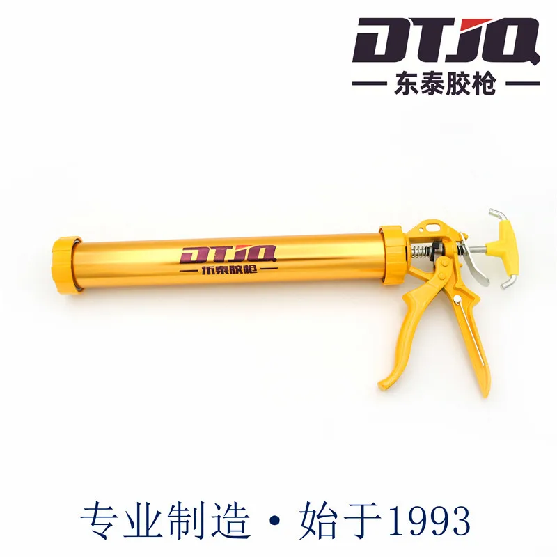 Aluminium Alloy Structure Glue Gun Manual Thick Dipped 995 Rotating Rubber Gun Suitable for 590ML Sausage-Shaped Soft Silcone
Aluminium Alloy Structure Glue Gun Manual Thick Dipped 995 Rotating Rubber Gun Suitable for 590ML Sausage-Shaped Soft Silcone