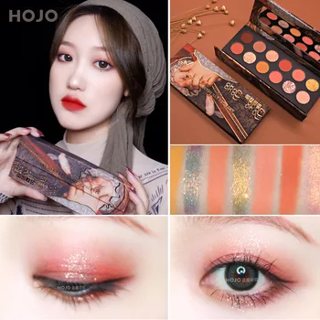 HOJO 12 Color Aristocratic Painting Eyeshadow Palette Shimmer Matte Pigmented Eye Shadow Powder Makeup Glitter Crystal Eyeshadow
HOJO 12 Color Aristocratic Painting Eyeshadow Palette Shimmer Matte Pigmented Eye Shadow Powder Makeup Glitter Crystal Eyeshadow
