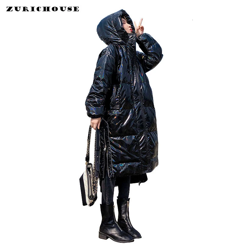 ZURICHOUSE 2019 Women Duck Down Jacket Winter Long Fashion Shiny Black Down Coat Plus Size Couple Series Hooded Down Parka
ZURICHOUSE 2019 Women Duck Down Jacket Winter Long Fashion Shiny Black Down Coat Plus Size Couple Series Hooded Down Parka