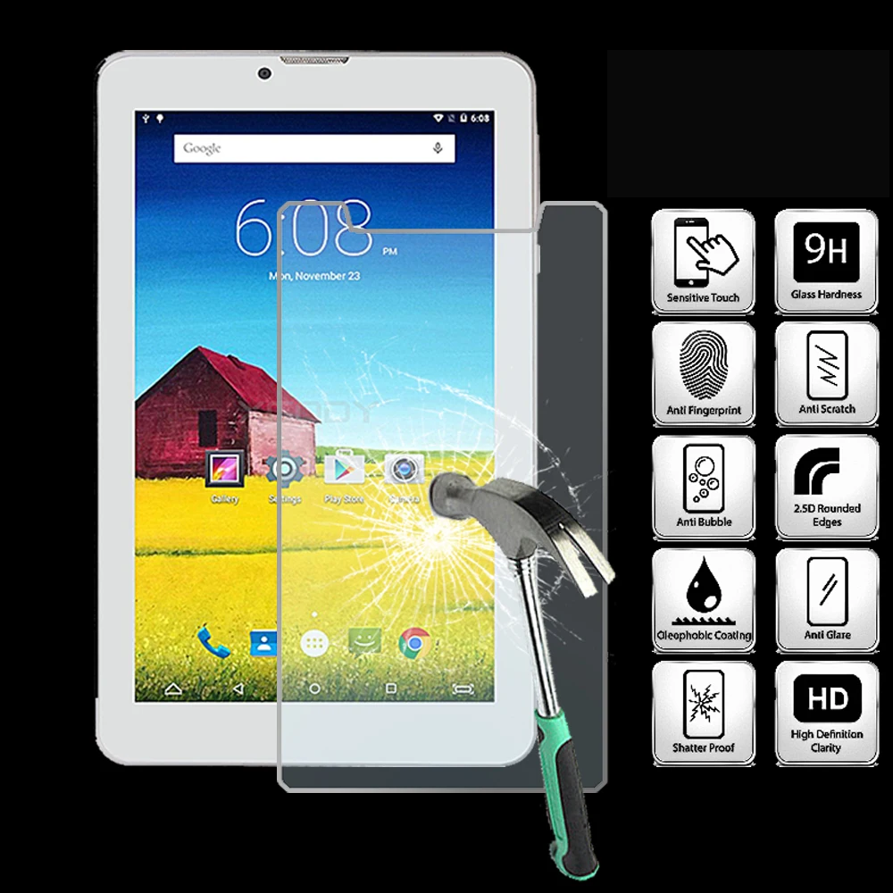For XGODY V7 - Tablet Tempered Glass Screen Protector Cover Anti Fingerprint High Quality Screen Film
For XGODY V7 - Tablet Tempered Glass Screen Protector Cover Anti Fingerprint High Quality Screen Film