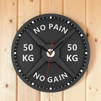 Strongman 50KG Creative Print Wall Clock Circular Gym Weight Lifting Dumbbell Bodybuilding Silent Acrylic Clock
Strongman 50KG Creative Print Wall Clock Circular Gym Weight Lifting Dumbbell Bodybuilding Silent Acrylic Clock