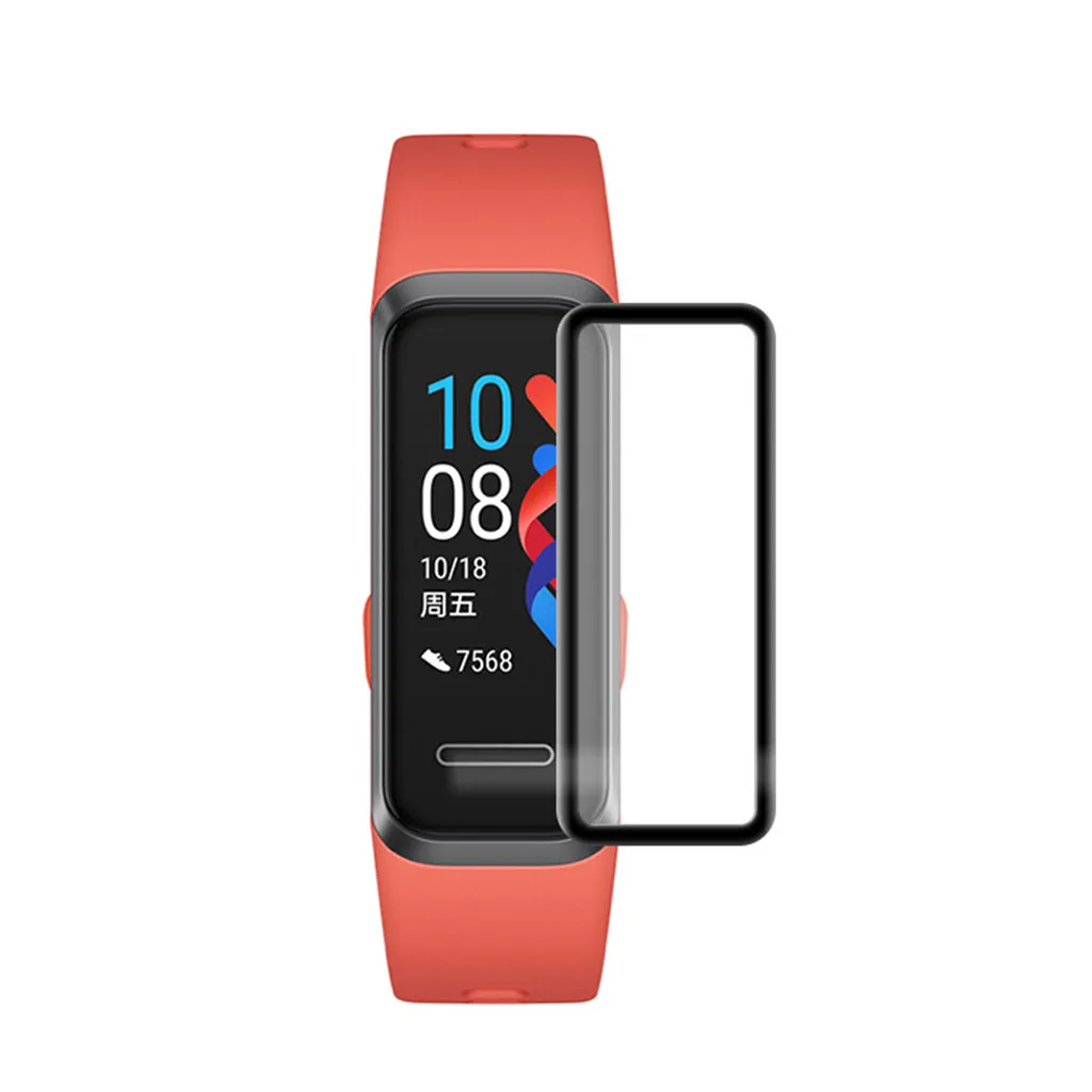 1pcs 3D Curved Surface Full Edge Protective Films Scratch Proof Screen Protector For Huawei Band 4 Pro Smart Watch Accessories |