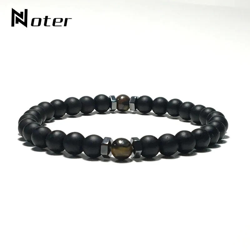 Noter Natural Matte Stone Bracelet Male Femme Minimalist 6mm Lava Tiger eye Chrysocolla Beaded Brazalete Camping Casual Jewelry
Noter Natural Matte Stone Bracelet Male Femme Minimalist 6mm Lava Tiger eye Chrysocolla Beaded Brazalete Camping Casual Jewelry
