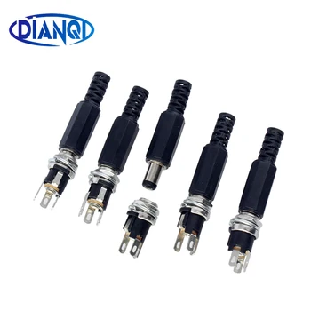 1/5/10/20Pairs 5.5x2.1DC Power Supply Plug Connector + Female Metal Panel Mount Socket Jack Plug DC Connectors Terminal Adapter
1/5/10/20Pairs 5.5x2.1DC Power Supply Plug Connector + Female Metal Panel Mount Socket Jack Plug DC Connectors Terminal Adapter