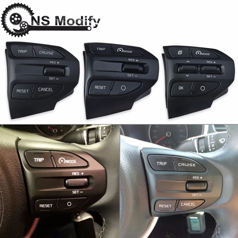 NS Modify Car Steering Wheel Button Bluetooth Phone Cruise Control Volume Switch For KIA K2 RIO 2017 2018 RIO X LINE Buttons
NS Modify Car Steering Wheel Button Bluetooth Phone Cruise Control Volume Switch For KIA K2 RIO 2017 2018 RIO X LINE Buttons
