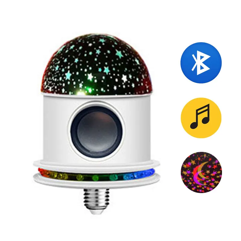 LED Star Projector with Bluetooth Speaker Sky Light Starry Projector Light E27 Rechargeable Starlight Night Lights Gifts
LED Star Projector with Bluetooth Speaker Sky Light Starry Projector Light E27 Rechargeable Starlight Night Lights Gifts