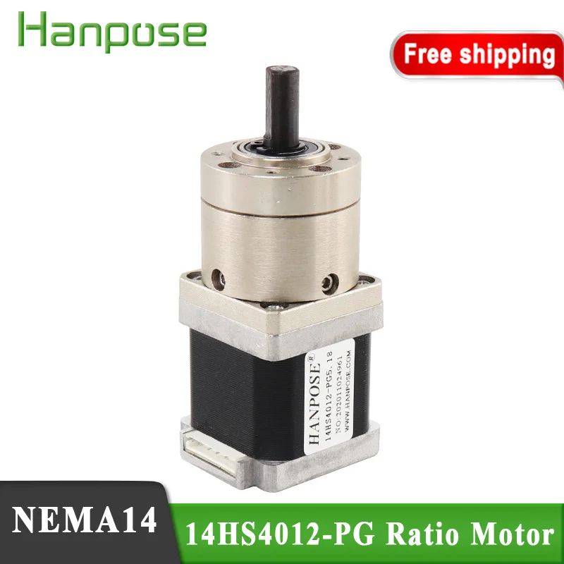 

Nema14 14HS4012-PG MM Extruder Gear 42 Motor 100-1 139 189 264 Stepper Motor Ratio Optional Planetary For 3D Printer