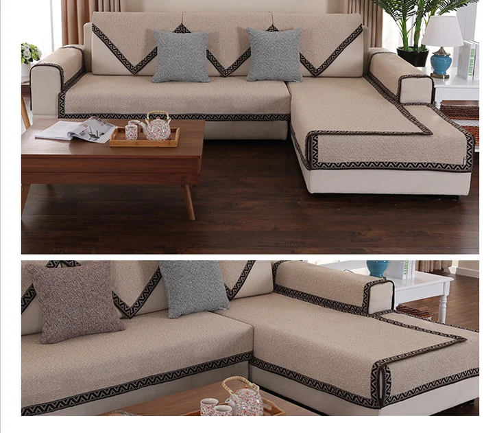 Four universal season non-slip sofa cushion fabric Simple modern breathable thick non-slip cotton cushion
Four universal season non-slip sofa cushion fabric Simple modern breathable thick non-slip cotton cushion