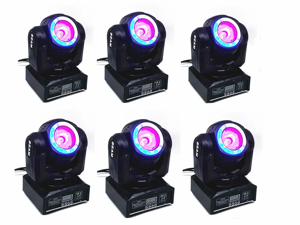 6PZ Mini moving head led 60W beam stage led light with 12LED SMD5050 RGB super bright LED DJ control dmx spot light
6PZ Mini moving head led 60W beam stage led light with 12LED SMD5050 RGB super bright LED DJ control dmx spot light