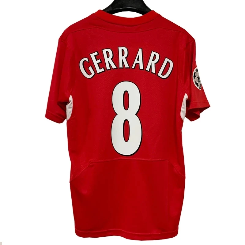 High Quality 1998 8 Gerrard Retro Classic Camisa Jerseys 2005 Customize AC Liverpool Alonso Garcia Carragher TEE T-Shirt
High Quality 1998 8 Gerrard Retro Classic Camisa Jerseys 2005 Customize AC Liverpool Alonso Garcia Carragher TEE T-Shirt