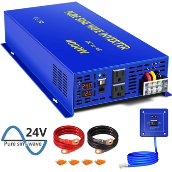 XYZ INVT 4000W Pure sine Wave Inverter With Wired Remote Control 12V 24V 36V 48V DC TO AC 220V Off-grid Home Use Inverters
XYZ INVT 4000W Pure sine Wave Inverter With Wired Remote Control 12V 24V 36V 48V DC TO AC 220V Off-grid Home Use Inverters