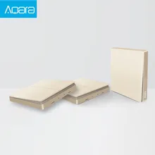 New Original Aqara Smart Light Remote Control Switch Gold Version ZigBee Wireless Key Wall Switch APP Control
New Original Aqara Smart Light Remote Control Switch Gold Version ZigBee Wireless Key Wall Switch APP Control