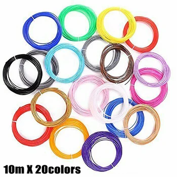 Pack Printing Pen Filament Lot 10m For 3D Printer Drawing Pen Replacement