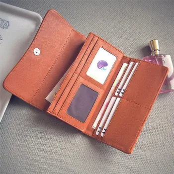 Ladies Brown Foldable Wallet Women's Leather Clutch Bag Hollow Wallet Ladies Long Hand Wallet Credit Card Holder
Ladies Brown Foldable Wallet Women's Leather Clutch Bag Hollow Wallet Ladies Long Hand Wallet Credit Card Holder