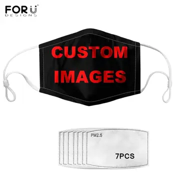 FORUDESIGNS Fashion Mask with 7 Filters Custom Image/Logo/Text Women&Man&Kids 5 Layers Filter Insert Face Mouth Mask
FORUDESIGNS Fashion Mask with 7 Filters Custom Image/Logo/Text Women&Man&Kids 5 Layers Filter Insert Face Mouth Mask