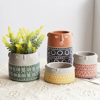 Face Color Flower Pot Home Garden Mini Bonsai Cactus Planting Flower Pot Succulent Plant Flower Pot Wedding Birthday Gift
Face Color Flower Pot Home Garden Mini Bonsai Cactus Planting Flower Pot Succulent Plant Flower Pot Wedding Birthday Gift