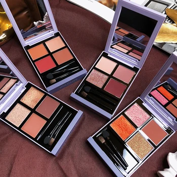 4Color Portable Makeup Eyeshadow Palette Shimmer Matte Glitter Powder Waterproof MultiColor Pigmented Eyeshadow Pallete Cosmetic
4Color Portable Makeup Eyeshadow Palette Shimmer Matte Glitter Powder Waterproof MultiColor Pigmented Eyeshadow Pallete Cosmetic