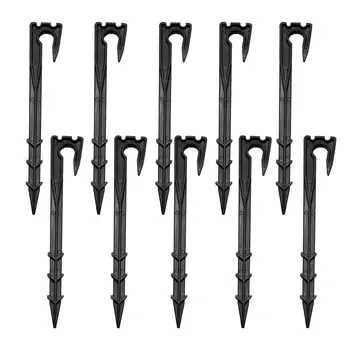 10pcs Ground Stakes Drip Irrigation Fixed Rod Support Nails Not Easy To be Broken Stakes Multi-Purpose Fix Tools
10pcs Ground Stakes Drip Irrigation Fixed Rod Support Nails Not Easy To be Broken Stakes Multi-Purpose Fix Tools