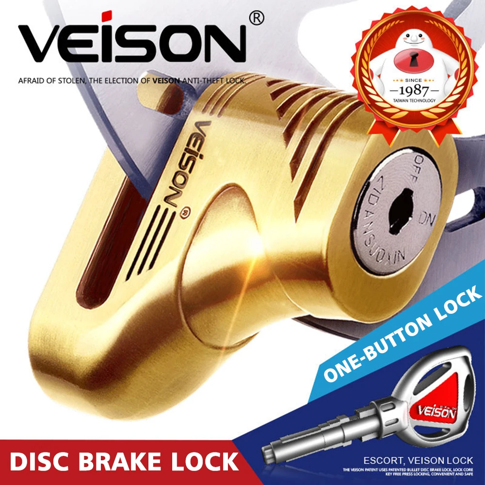 VEISON Motorcycle Lock Bike Theft Pretection Brake Bike Lock Moto Locks Waterproof Brakes Disc Lock Moto Motorbike
VEISON Motorcycle Lock Bike Theft Pretection Brake Bike Lock Moto Locks Waterproof Brakes Disc Lock Moto Motorbike
