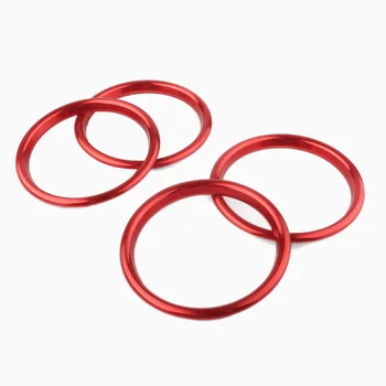 Durable And Practical 4pcs Interior Air Vent Outlet Ring Cover Trim Red/Blue For A3 S3 Q2L 8V 12-19
Durable And Practical 4pcs Interior Air Vent Outlet Ring Cover Trim Red/Blue For A3 S3 Q2L 8V 12-19