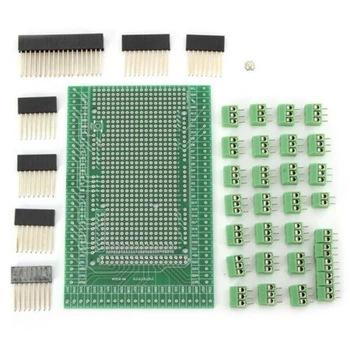 Double-Side PCB Prototype Screw Terminal Block Shield Board Kit for MEGA-2560 Expansion Board
Double-Side PCB Prototype Screw Terminal Block Shield Board Kit for MEGA-2560 Expansion Board