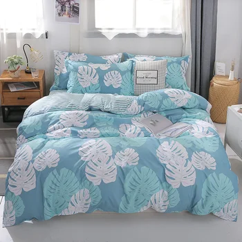 Bedding Set 3/4Pcs/Set 40Style Bed Sheet Pillowcase & Duvet Cover Sets Stripe Aloe Cotton Bed Set Home Bed Textile Products
Bedding Set 3/4Pcs/Set 40Style Bed Sheet Pillowcase & Duvet Cover Sets Stripe Aloe Cotton Bed Set Home Bed Textile Products