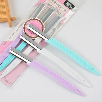 3Pcs Eyebrow Epilator Random Color Eyebrow Trimmer Safety Scraping Eyebrow Razor Beauty Dermaplaning Tool Eyebrow Scissors
3Pcs Eyebrow Epilator Random Color Eyebrow Trimmer Safety Scraping Eyebrow Razor Beauty Dermaplaning Tool Eyebrow Scissors