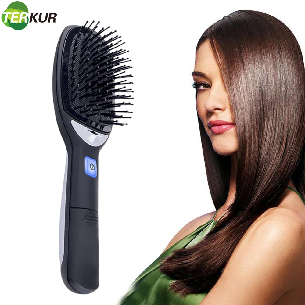 Portable Electric Anti-static Comb Negative Ion Comb Hair Massage Comb and Smooth Hair Comb 2020 New Ion Hair Brush Dry Battery
Portable Electric Anti-static Comb Negative Ion Comb Hair Massage Comb and Smooth Hair Comb 2020 New Ion Hair Brush Dry Battery