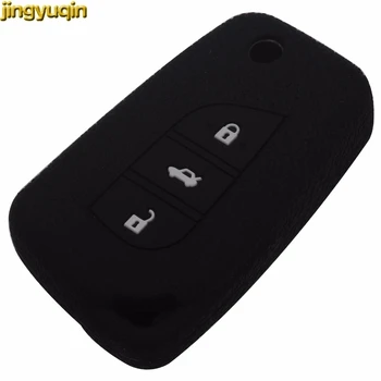 Jingyuqin 20 PCS 3 Buttons Silicone Cover Case For Toyota Camry Highlander Corolla Prado Reiz Crown RAV4 Remote Fob Car Styling 
Jingyuqin 20 PCS 3 Buttons Silicone Cover Case For Toyota Camry Highlander Corolla Prado Reiz Crown RAV4 Remote Fob Car Styling