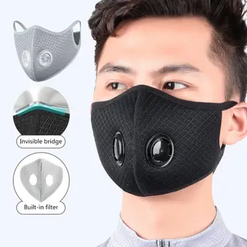 Reusable Dustproof PM2.5 Mask with Double Breathing Valve Activated Carbon Filter Anti-pollution Riding Protective Cover
Reusable Dustproof PM2.5 Mask with Double Breathing Valve Activated Carbon Filter Anti-pollution Riding Protective Cover