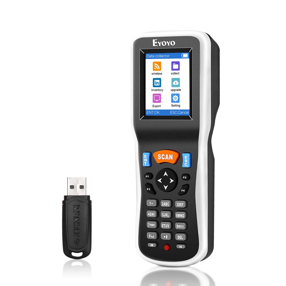 Eyoyo PDT6000 1D wireless barcode scanner for Taking Stock Barcode Reader warehouse data collector Inventory terminal inventario
Eyoyo PDT6000 1D wireless barcode scanner for Taking Stock Barcode Reader warehouse data collector Inventory terminal inventario
