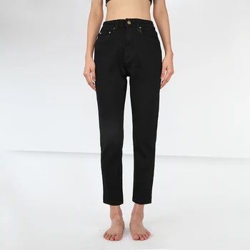 Iupl Pear Loose Black Spring and Summer Radish High Waist Small Straight Washed Old Jeans Female New Jeans Woman 2020
Iupl Pear Loose Black Spring and Summer Radish High Waist Small Straight Washed Old Jeans Female New Jeans Woman 2020