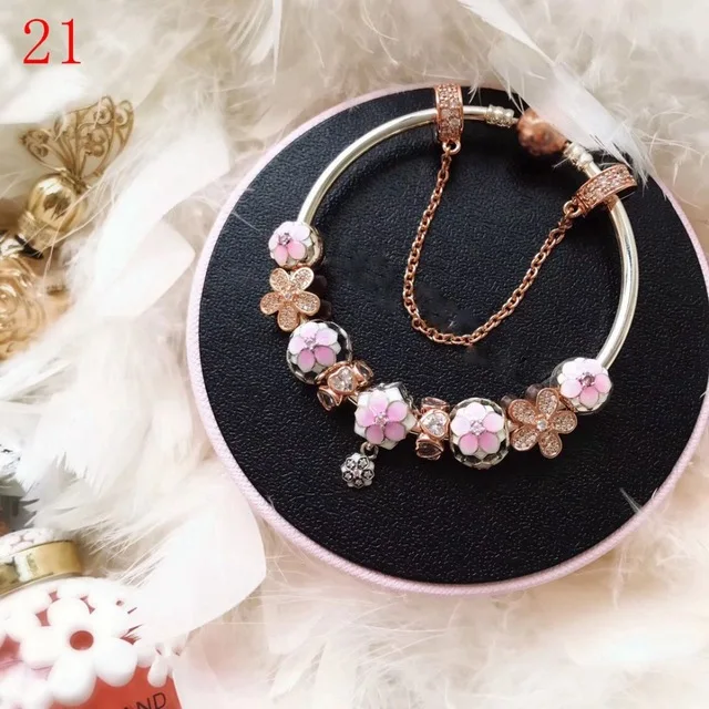 Keris Store High Quality 1:1 100%925 Sterling Silver Flower Design Safety Chain Bracelet Free Shipping
Keris Store High Quality 1:1 100%925 Sterling Silver Flower Design Safety Chain Bracelet Free Shipping