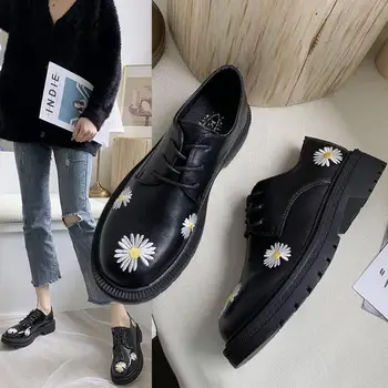 Black Little Daisy Retro Single Shoes Women 2020 Spring And Summer New British College Style Fashion Wild Thick Sole Shoes
Black Little Daisy Retro Single Shoes Women 2020 Spring And Summer New British College Style Fashion Wild Thick Sole Shoes