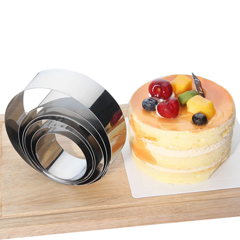 1Set Round Stainless Steel Cake Biscuit DIY Mould Cookie Cutter Baking Tool For Mousse Bakeware Accessories
1Set Round Stainless Steel Cake Biscuit DIY Mould Cookie Cutter Baking Tool For Mousse Bakeware Accessories