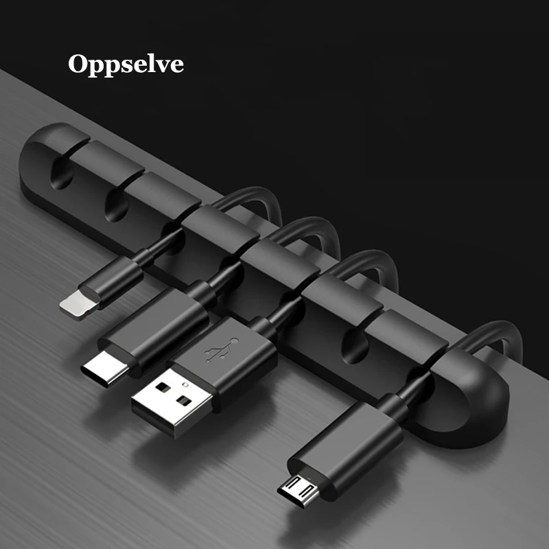 Oppselve Silicone Cable Organizer USB Cable Holder Flexible Cable Winder Management Clips Holder For Mouse Keyboard Earphone Car
Oppselve Silicone Cable Organizer USB Cable Holder Flexible Cable Winder Management Clips Holder For Mouse Keyboard Earphone Car
