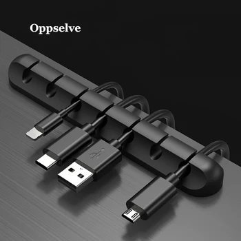 Oppselve Silicone Cable Organizer USB Cable Holder Flexible Cable Winder Management Clips Holder For Mouse Keyboard Earphone Car
Oppselve Silicone Cable Organizer USB Cable Holder Flexible Cable Winder Management Clips Holder For Mouse Keyboard Earphone Car