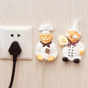 Multifunction Cook Design Kitchen Plugs Holders Cartoon Plugs Storage Rack Hook Kitchen Accessories Gadget Hook Up Kitchen Tools
Multifunction Cook Design Kitchen Plugs Holders Cartoon Plugs Storage Rack Hook Kitchen Accessories Gadget Hook Up Kitchen Tools