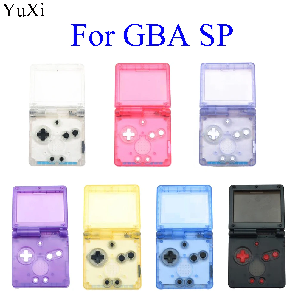 2020 For GameBoy Advance SP Classic clear Limited Edition Replacement Housing Shell Screen Lens For GBA SP Housing Case Cover
2020 For GameBoy Advance SP Classic clear Limited Edition Replacement Housing Shell Screen Lens For GBA SP Housing Case Cover