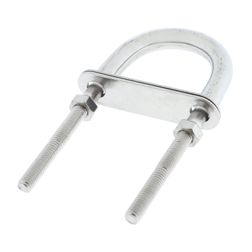 Bow Stern Eye, U-Bolt, 304 Stainless Steel, Boat Marine Rigging, M5×78 Bow Stern Eye, U-Bolt, 304 Stainless Steel, Boat Marine Rigging, M5×78